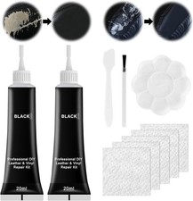 20ML Leder Reparatur Set Flüssigleder Schwarz Lederreparaturset Schwarz Lederrep