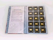 Goldbarren 1/500oz Gedenkausgabe D-Mark Deutsche Banknoten Komplett Set Feingold