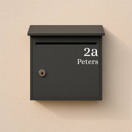 Briefkasten aufkleber - briefkasten,