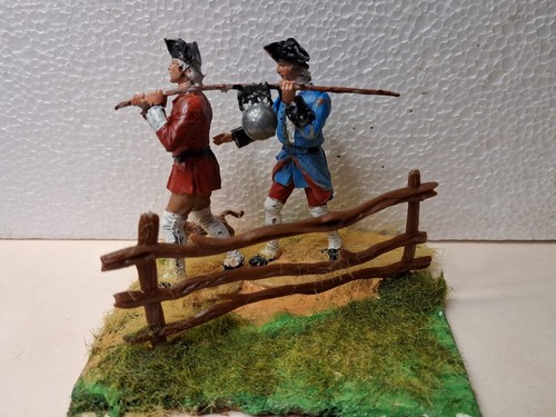 French indian war - french, 7cm