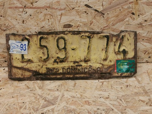 Altes nummernschild - altes,
