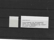 Bund/ Berlin, Versuchsmarke für Rollenmarke, gummiert, nicht bedruckt