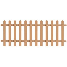 Lattenzaun WPC 200 x 80 cm