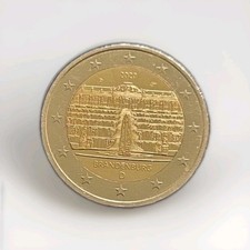 BRD 2 Euro Münze, 2020,  "D" , Brandenburg, Umlaufmünze