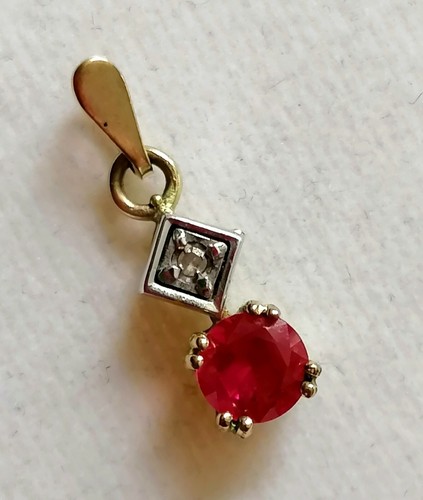 Gold kette anhänger bicolor - kette,