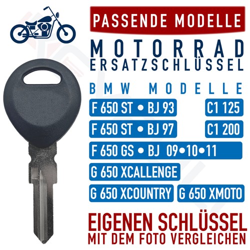 Motorrad schlüssel rohling - motorrad,