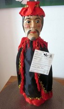 Handpuppe Puppe Zauberer Kopf