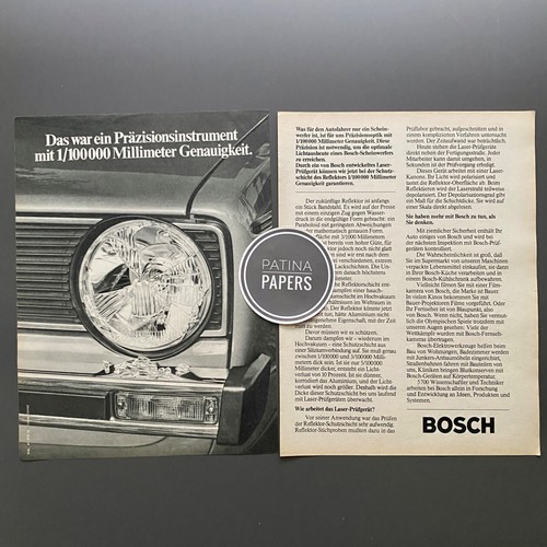 1977 bosch scheinwerfer - bosch,