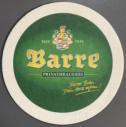 Barre bräu bierdeckel - barre,