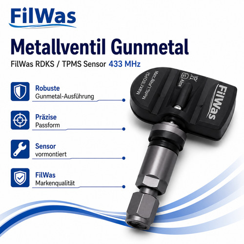 Filwas rdks tpms sensor - 4x,