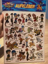 Digimon Sticker Bogen 2000 CTM