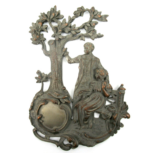 Romantisches metall relief - metall,