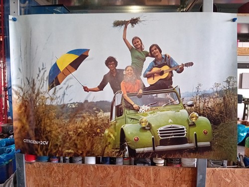 Citroen 2cv ente werbung - citroen,