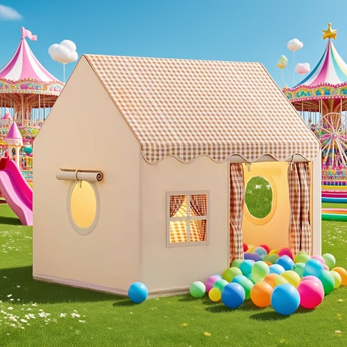 Beige prinzessin spielzelt - beige,