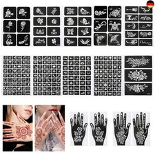 Henna Schablonen, 247 Stück