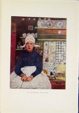 Original alter Vintage Druck