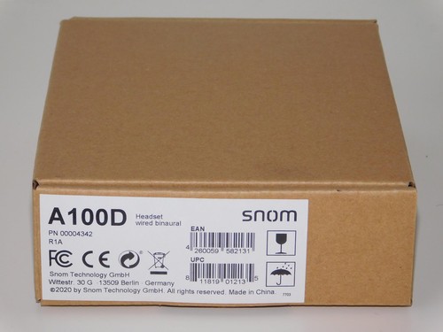 Snom a100d binaural headset - snom,