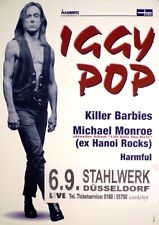 IGGY POP  Konzertplakat von 2000 gerollt