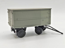 OP 87028 Stahlkoffer mit Anhänger E5 , Baausatz,  DDR, LPG,  1:87 / H0, ostparts