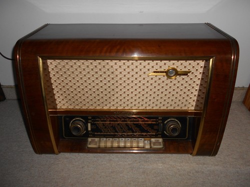 Roehren radio loewe opta - radio,