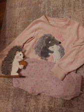 Schlafanzug/Pyjama/Nachtwäsche Nicki (kuschelig) Igel rosa Gr.116/122