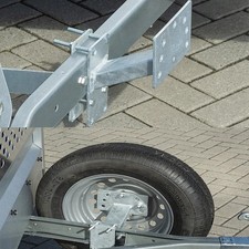 Reserverad Ersatzrad Halter Ersatzradhalter PKW Anhänger Wohnwagen bis 15 Zoll  
