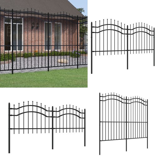 Vidaxl gartenzaun mit - vidaxl,