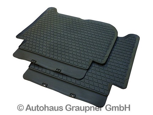Gummifussmatten touran 1t - vw,