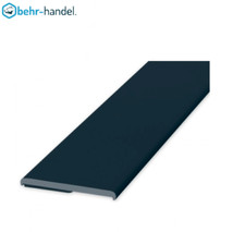10 x 6 Meter (60m) Fensterleiste Anthrazit, 20,30,40,50mm Abdeck-Flachleiste
