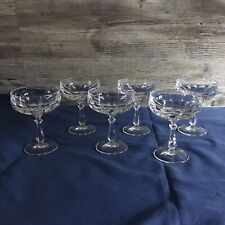 Nachtmann Sabina Bleikristall Glas Sektschalen Sektschale * 6 Stück Set * wNEU *