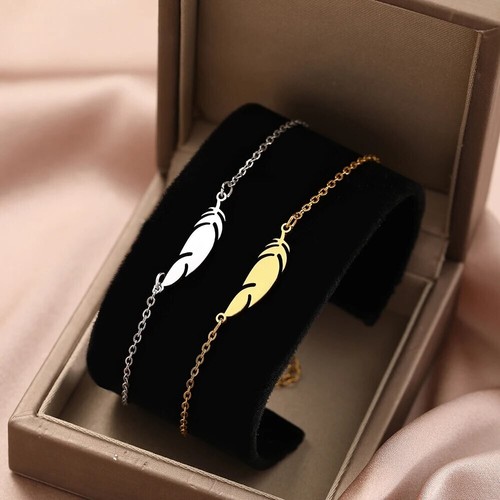 Armband feder edelstahl - armband,