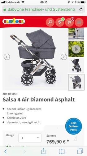 Kinderwagen buggy abc - abc, design-