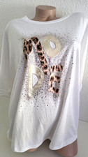 Tunika shirt weiß leo - tunika, print