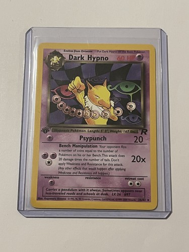 Dark hypno pokémon - 26/82,