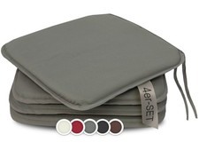 4er Set Stuhlkissen Sitzkissen