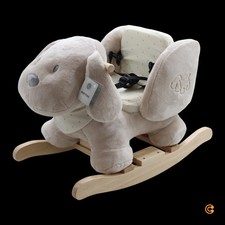 Nattou Charlie Hund Vanille Schaukelpferd Schaukeltier Kinder SIEHE TEXT/FOTO