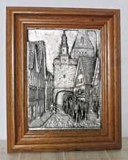 Zinn-Relief Handarbeit