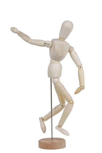 Gliederpuppe mannequin 30cm - gliederpuppe,