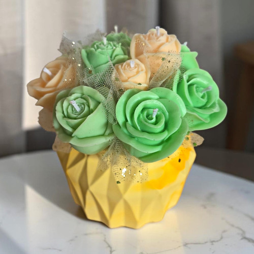 Kerzenstrauss rosen mit - kerzenstrauss,