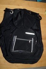 schwarzer Rucksack Hotpack