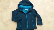 Topolino Kinder Jungen Frühling Sommer Kapuze Jacke softshel Türkis Blau Gr 110