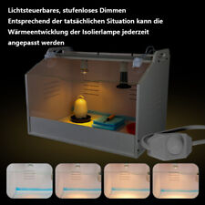 Kükenaufzuchtbox Kükenheim Brutbox 78*40*42 cm Komplettset Mit Beleuchtung DE