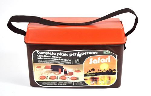 Neu 70er picknick - neu, koffer