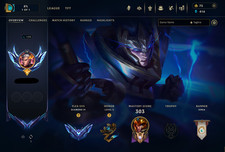 League of Legends Account EUW | Diamond 4 Flex | Hextech Jarvan | 126 Champs