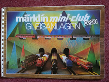 Märklin mini-club Gleisanlagen-Broschüre, Heft, Gleisplanbuch 0290