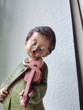 Achatit Figur Junge mit Geige