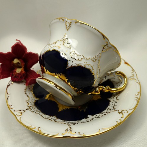Meissen tasse untertasse - 1,