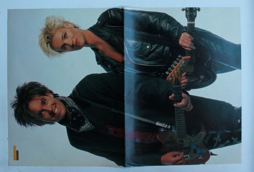 Roxette bravo poster vintage - bravo,