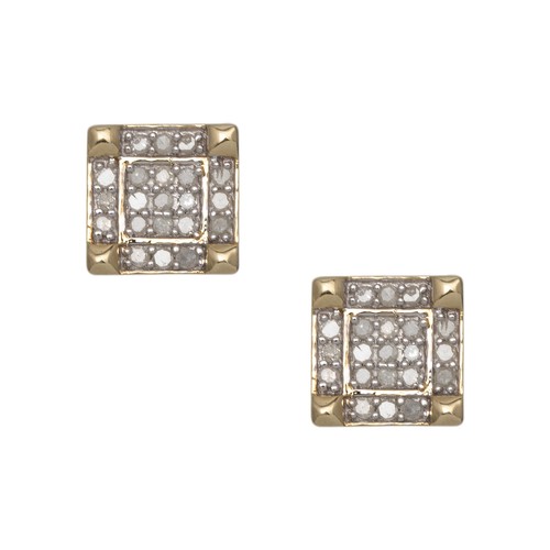 Micro pavé halo quadratische - halo,