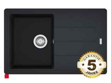 Franke Basis BFG 611 Onyx Granitspüle Schwarz Spülbecken Küchenspüle Spültisch